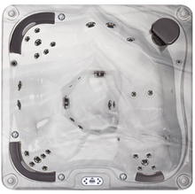 Load image into Gallery viewer, Niagara Hot Tubs PoolBusters Equinox Spa Cosmic Swirl Interior Top View