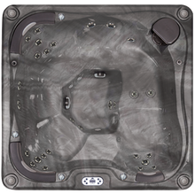 Load image into Gallery viewer, Niagara Hot Tubs PoolBusters Equinox Spa Black Opal Interior Top View