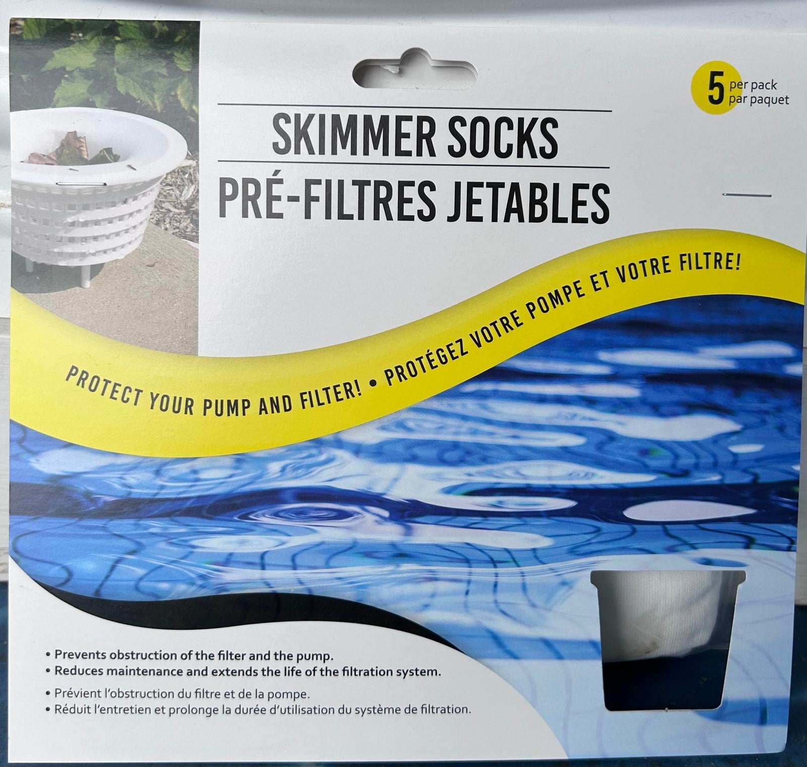 Skimmer Socks, Large Set of 5 – Pool Busters Fonthill