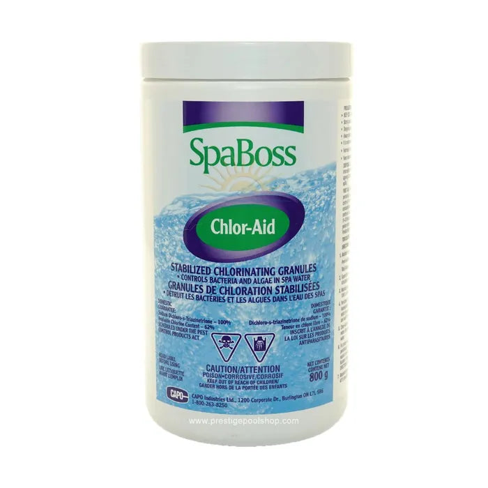 SpaBoss Chlor-Aid — chlorinating granules 800 g